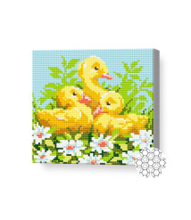 Mozaic cu diamante 20x20 cm Boboci